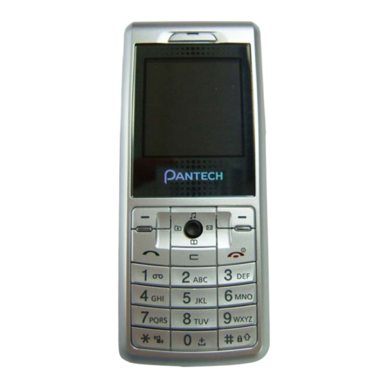 Pantech PG-1410 User Manual