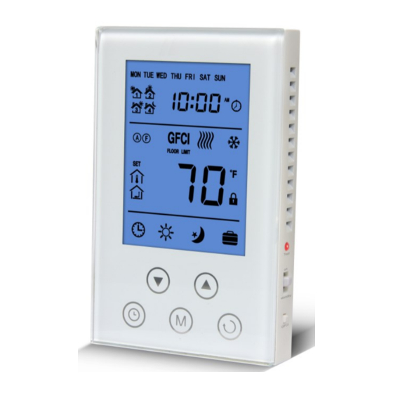 KING Clear Touch F902GFCI Installation Instructions Manual