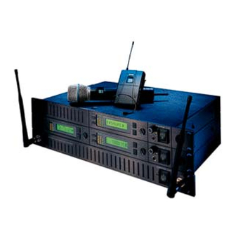 Shure Wireless Microphone Systems Operation Manual