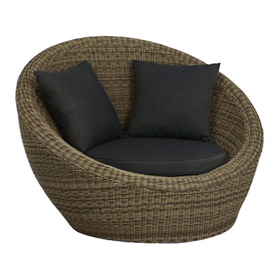 John Lewis Devon Lounging 820/81601 Quick Start Manual