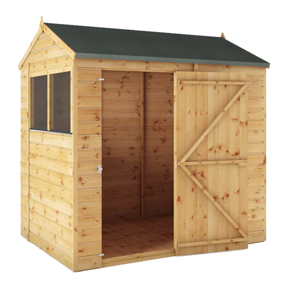 Mercia Garden Products 01DTSHOSBRAX0806SDFW-V1 Manuals