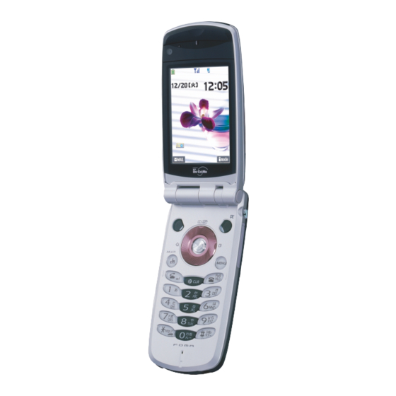 NTT docomo FOMA N902i Manual