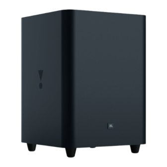 Harman JBL SW10 Manual