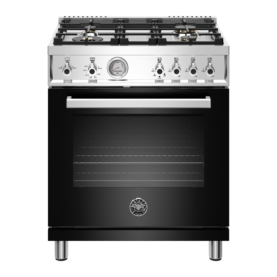 Bertazzoni X365GGVX Installation, Use & Care Manual