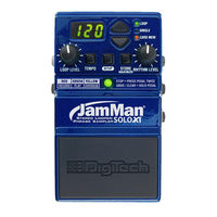 DigiTech JamMan SOLO XT Owner's Manual