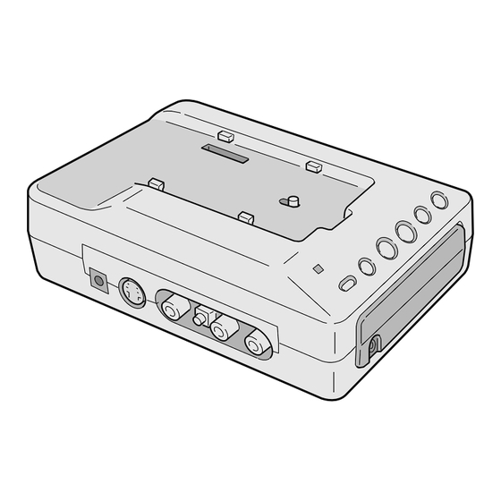 JVC GV-DS2 Instructions Manual