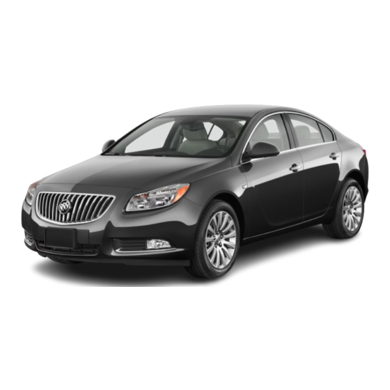 Buick Regal 2012 Reference Manual