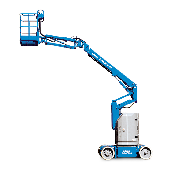 Genie Z-30 Operator's Manual