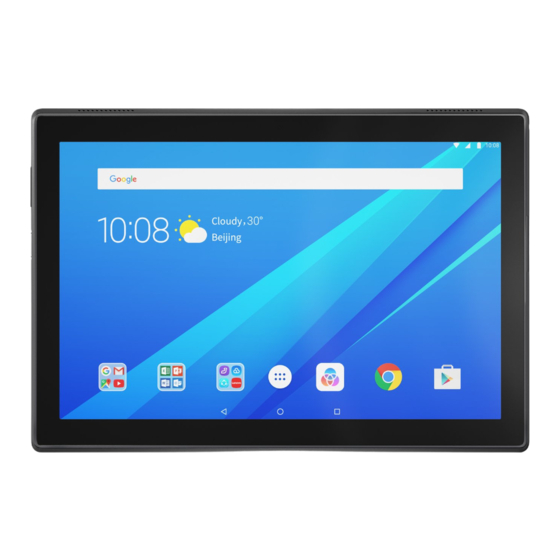 Lenovo Tab 4 10 Manual