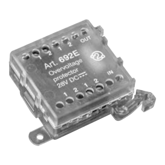 Vimar ELVOX 692E Installer's Manual