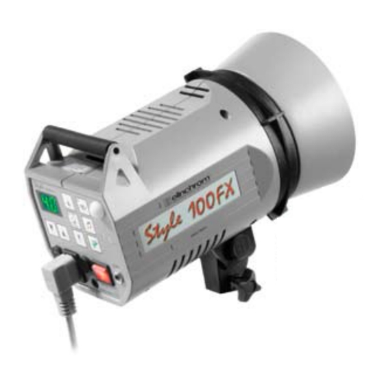 Elinchrom Style FX 100 Operating Manual