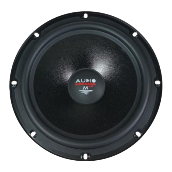 Audio System MS 200 EVO User Manual