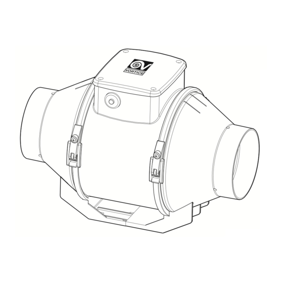 Vortice LINEO 125 ES Instruction Booklet