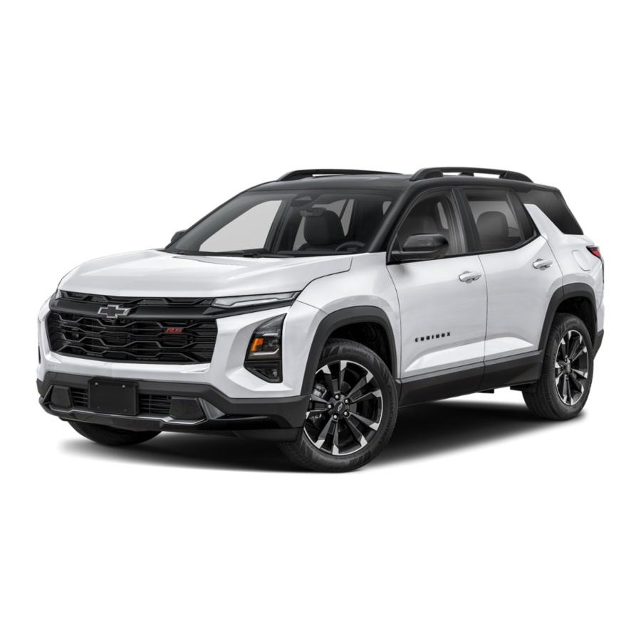 Chevrolet EQUINOX 2025 Manual