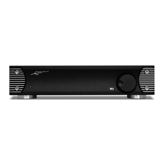 Proficient Audio Systems M3 Owner's Manual