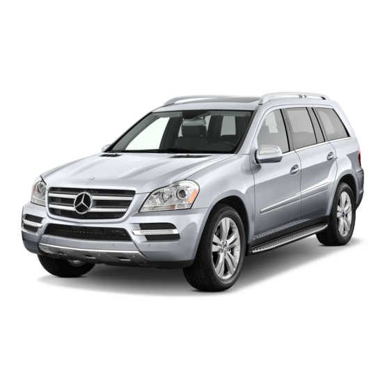 Mercedes-Benz 2011 GL450 SUV Operator's Manual