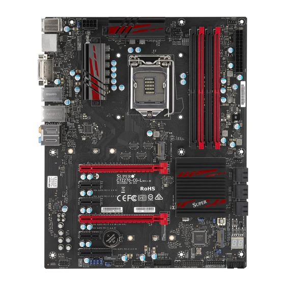 Supero C7Z270-CG-L Manuals