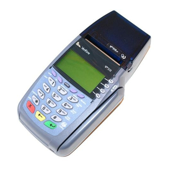 VeriFone Vx Series Quick Reference Manual