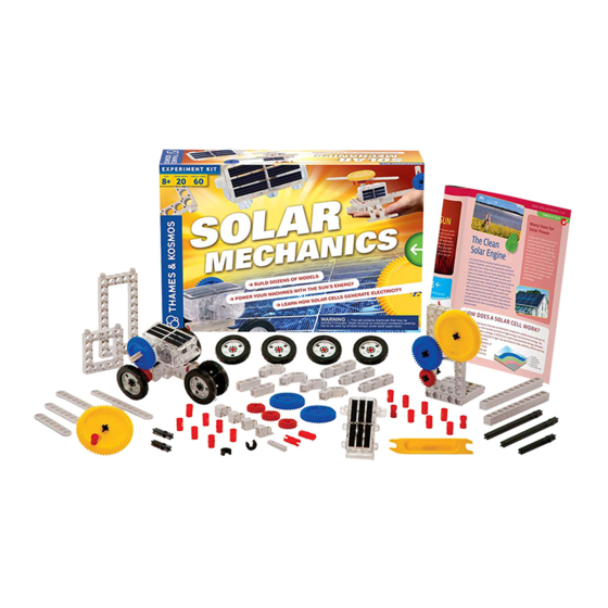 Thames & Kosmos Solar Mechanics Kit Manuals