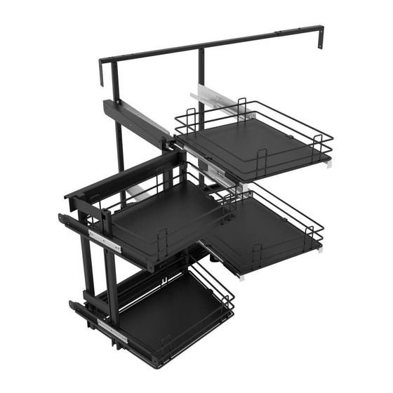 Leroy Merlin Delinia iD Pantry Organizer Manuals