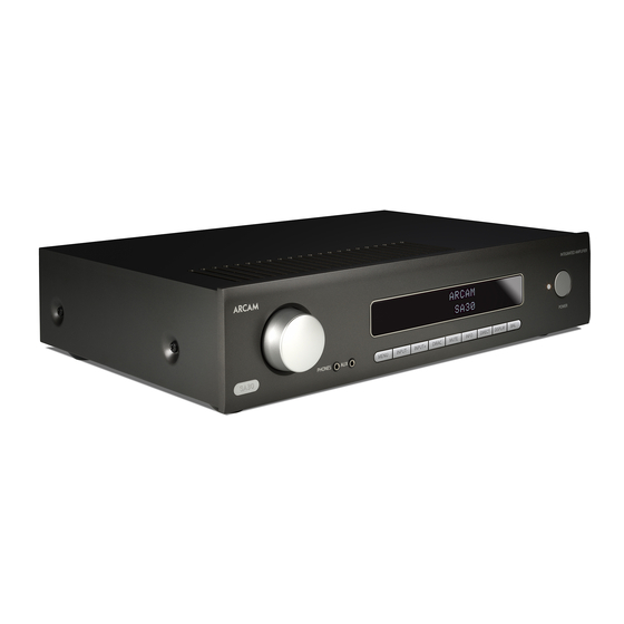 Arcam SA30 Handbook