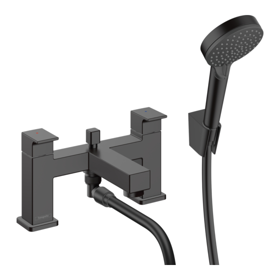 Hans Grohe Vernis Blend 71442 Series Instructions For Use/Assembly Instructions