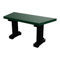Replas PARKDALE BENCH Assembly Instructions