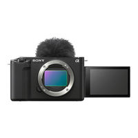 Sony ZV-E1 Help Manual