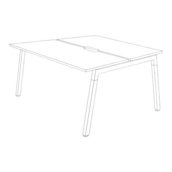 Jason.L Quadro Wood A 2P workstation Assembly Instructions Manual