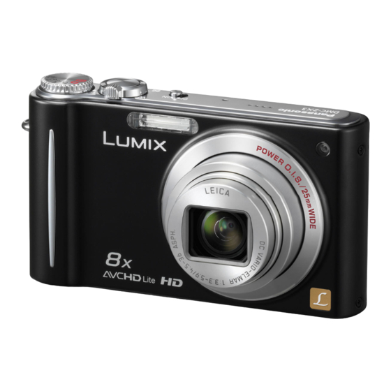 Panasonic LUMIX DMC-ZX3 Operating Instructions Manual