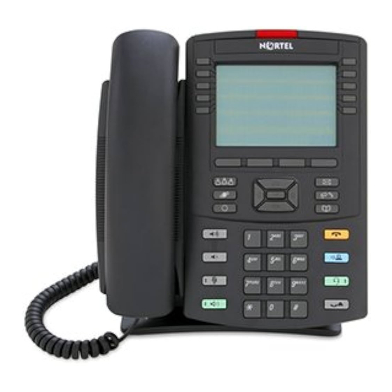Nortel Telephone Quick Manual