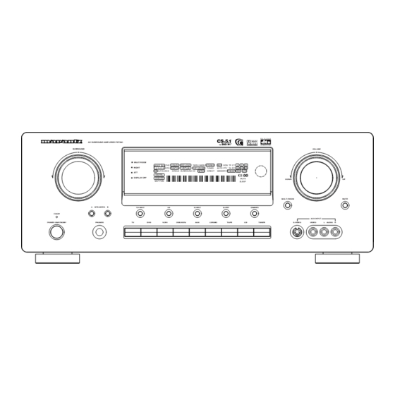 Marantz PS5200 Service Manual