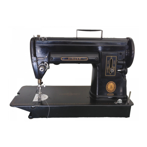 Singer 301 Instructions For Use Manual