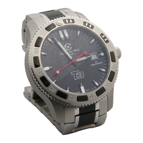 Christopher Ward C6 Kingfisher Diver-Pro User Manual