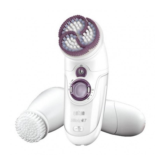 Braun Silk-epil SkinSpa 909 Spa Manual