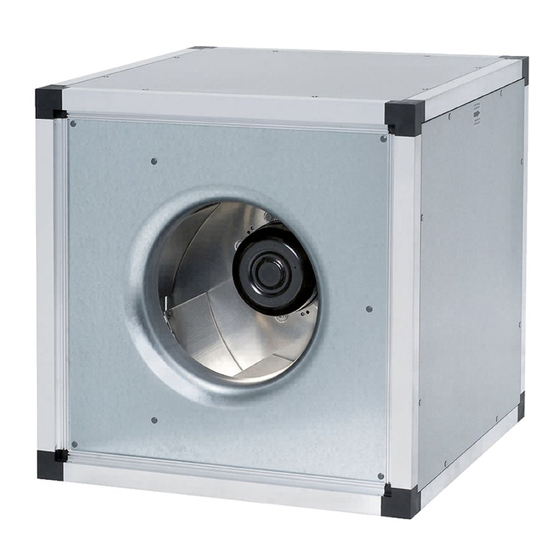 SystemAir Multibox MUB Installation And Operating Instructions Manual