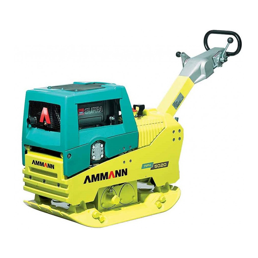 Ammann APH 5020 Manuals