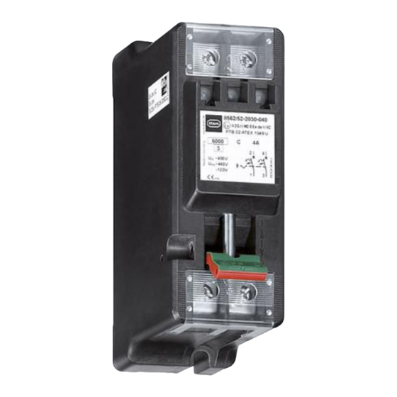 Stahl 8562 Series Operating Instructions Manual