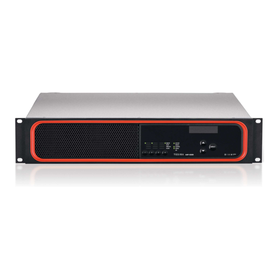 Biamp Tesira How To Reset