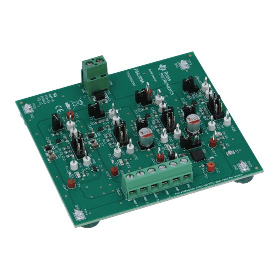Texas Instruments TPS2595EVM User Manual