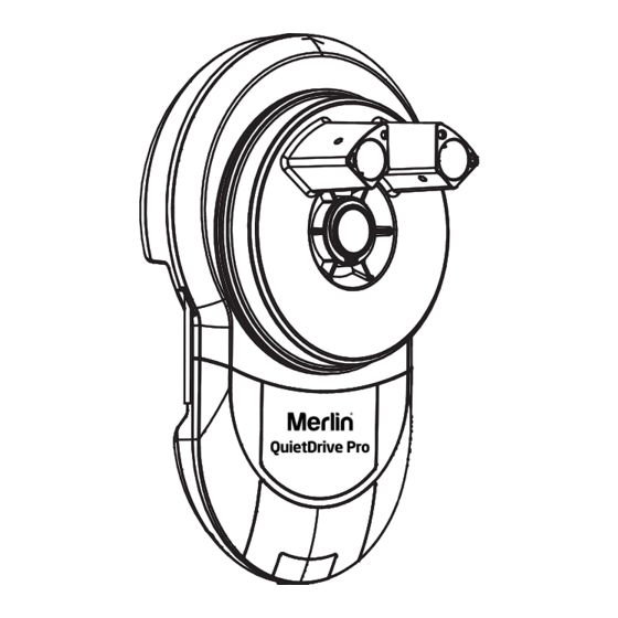 Merlin QuietDrive Pro Installation And Operating Instructions Manual