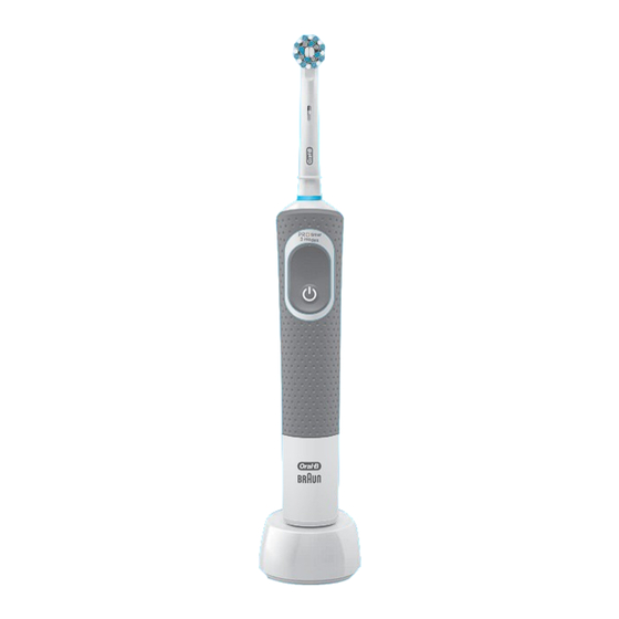 Braun ORAL B Pro Kids Spiderman 3+ Manual
