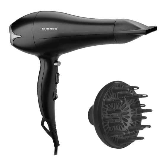 User Manuals: Aurora AU 3522 Hair Dryer