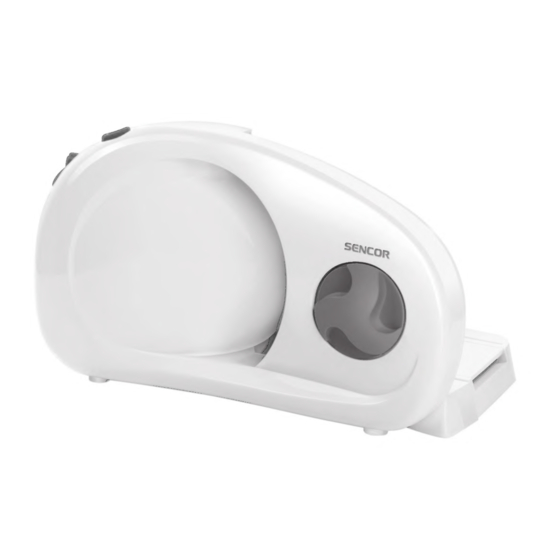Sencor SFS 1000WH User Manual