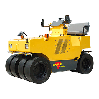 Sakai TS160-2 Operating & Maintenance Instructions