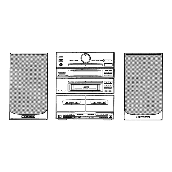 Pioneer XC-P410M Operating Instructions Manual