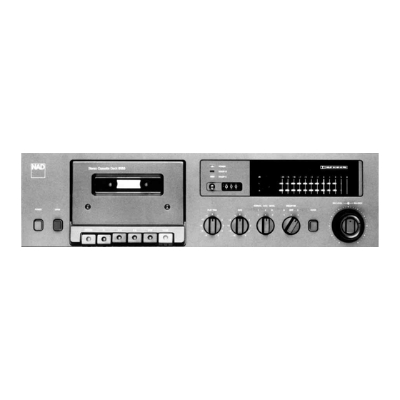NAD 6155 Specification Sheet