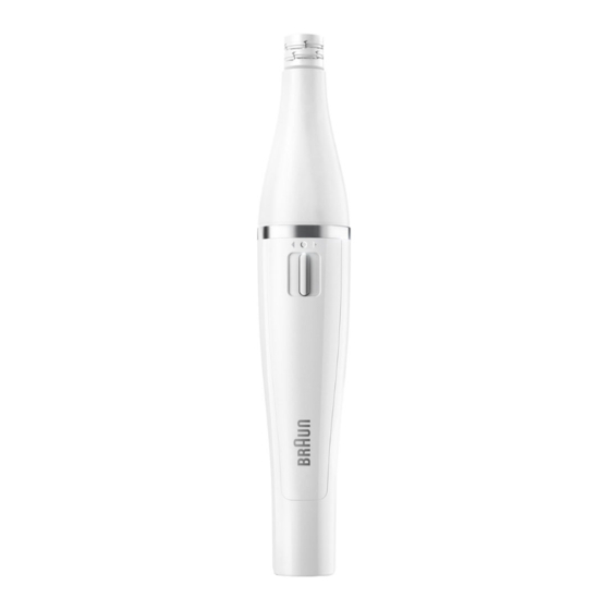 Braun FaceSpa 851V Manual