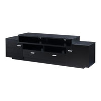 Furniture of America IDI-141009RC/141010BLK Assembly Instructions Manual