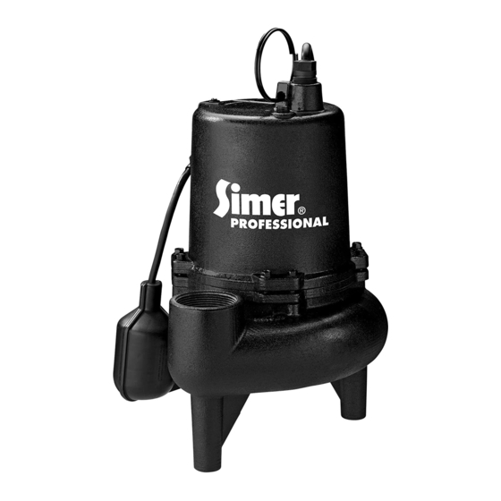 Simer PROFESSIONAL 5965 Owner's Manual